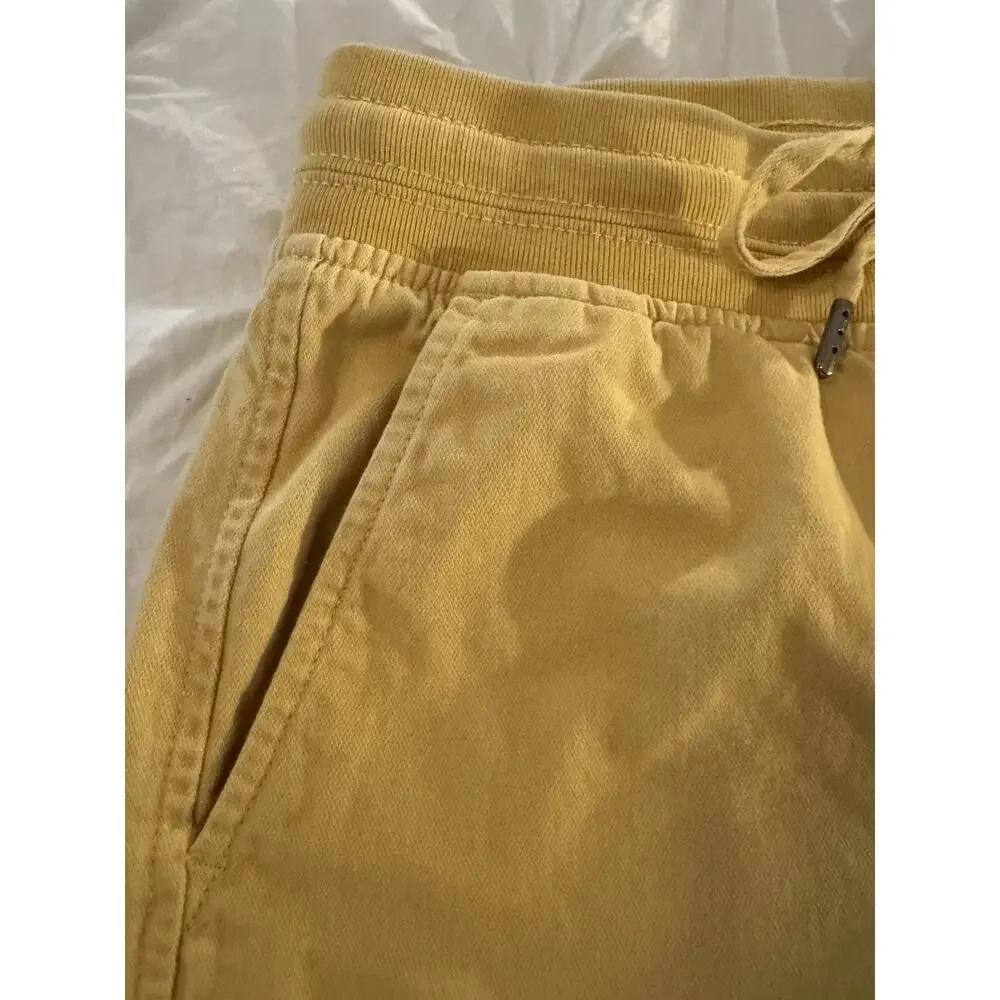 Orvis Shorts Womens Yellow Cotton Blend Summer Beach Size S - Picture 2 of 8